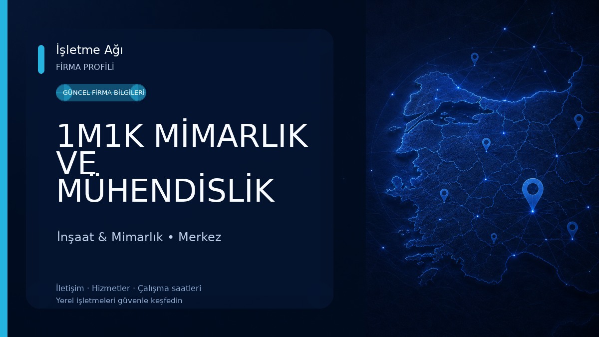 1M1K MİMARLIK VE MÜHENDİSLİK ATÖLYESİ (ODTU 2014)