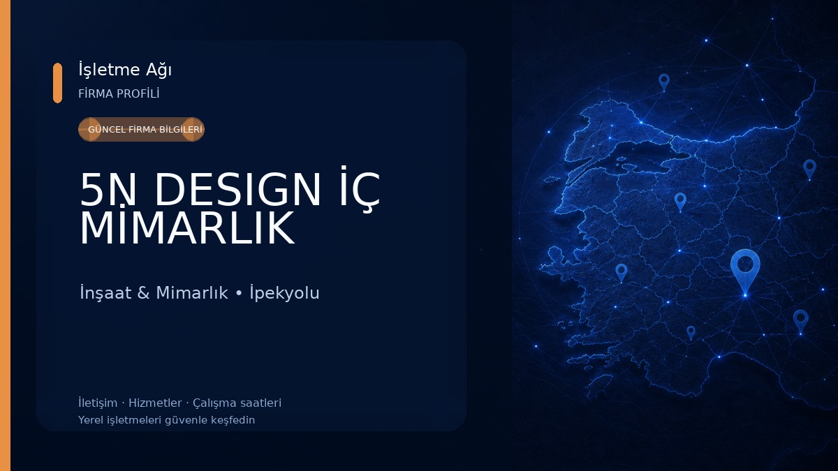 5N DESIGN İÇ MİMARLIK İnşaat & Mimarlık