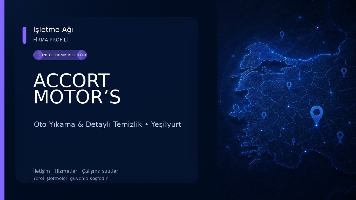 ACCORT MOTOR’S Oto Yıkama & Detaylı Temizlik