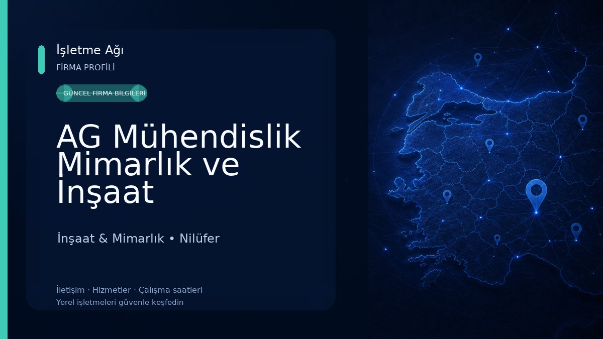 AG Mühendislik Mimarlık ve İnşaat