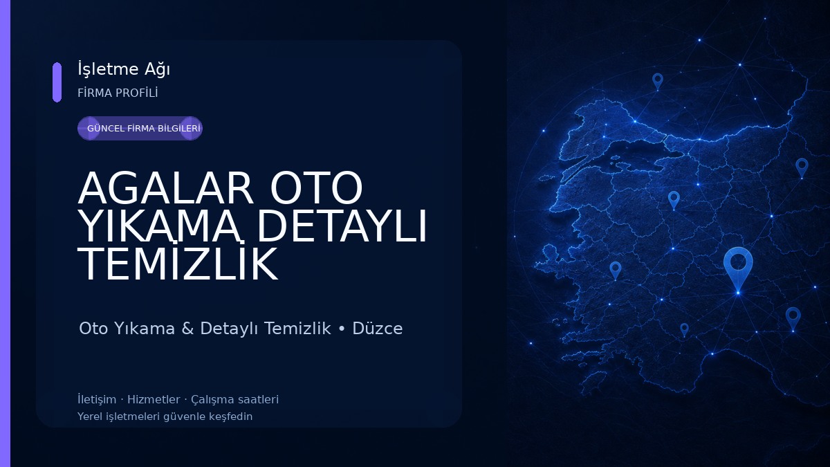 AGALAR OTO YIKAMA DETAYLI TEMİZLİK Oto Yıkama & Detaylı Temizlik