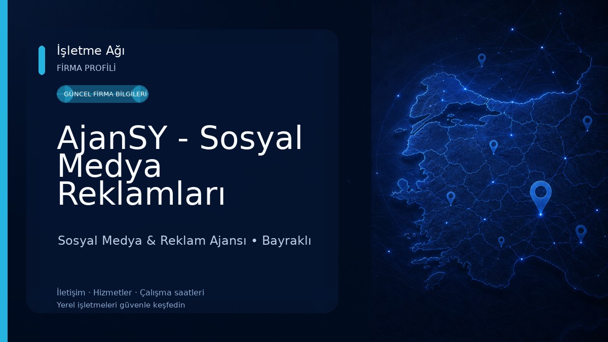 AjanSY - Sosyal Medya Reklamları Sosyal Medya & Reklam Ajansı