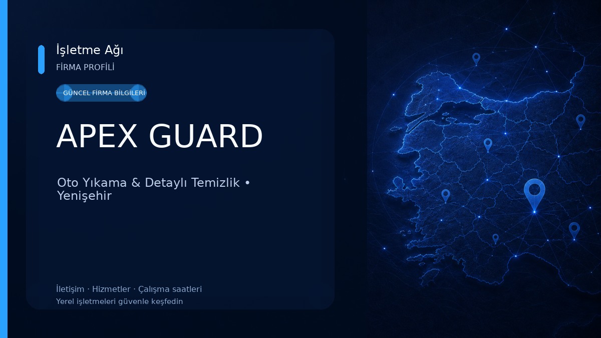 APEX GUARD Oto Yıkama & Detaylı Temizlik