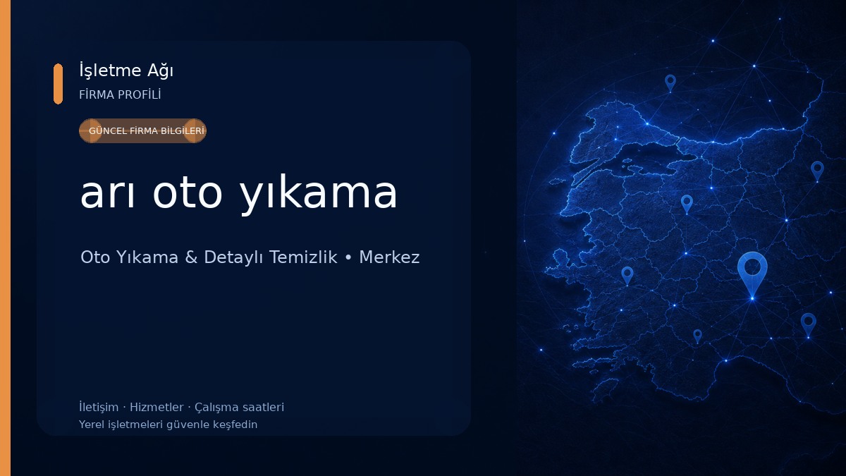 arı oto yıkama
