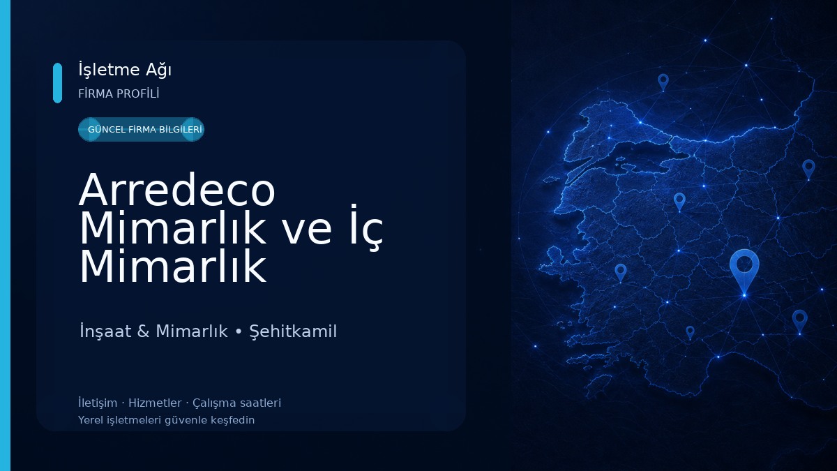 Arredeco Mimarlık ve İç Mimarlık İnşaat & Mimarlık