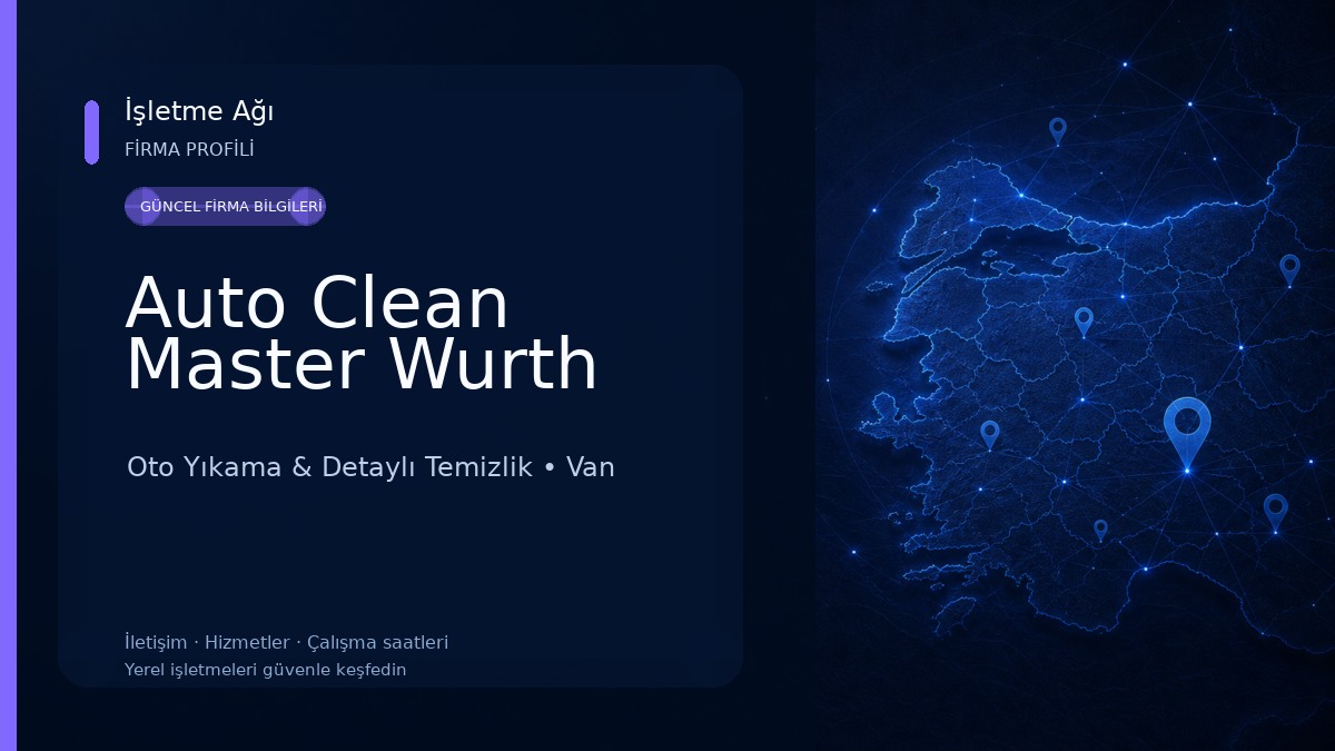 Auto Clean Master Wurth