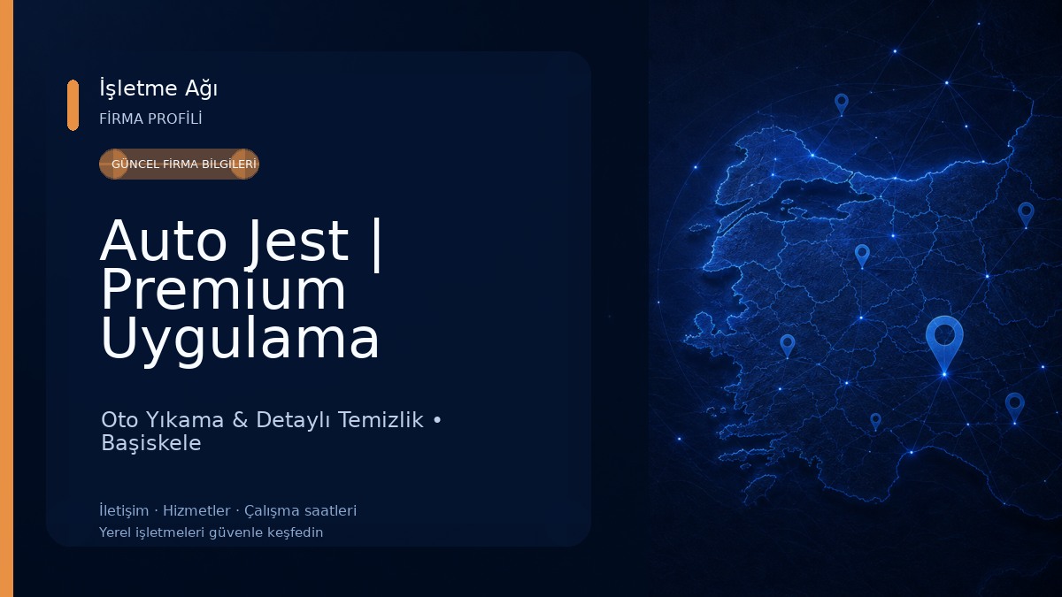 Auto Jest | Premium Uygulama Stüdyosu & Detailing Market
