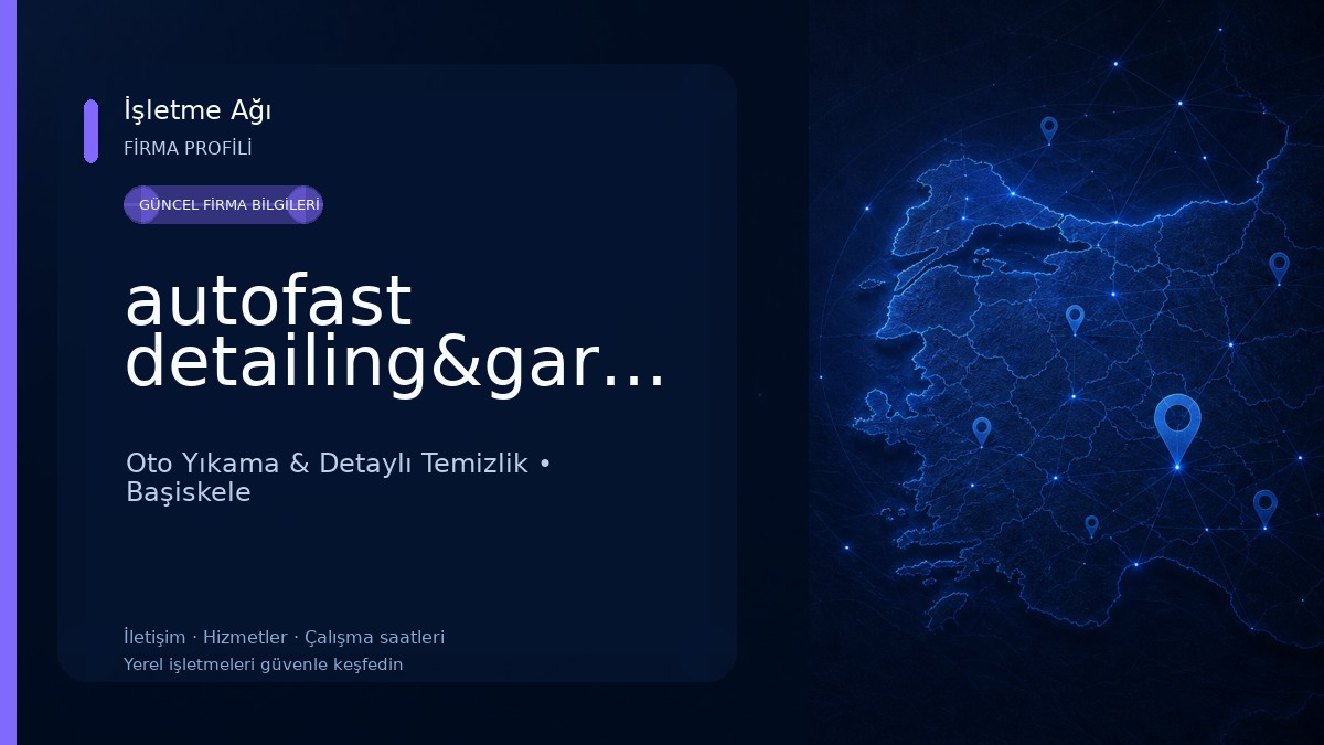autofast detailing&garage Oto Yıkama & Detaylı Temizlik