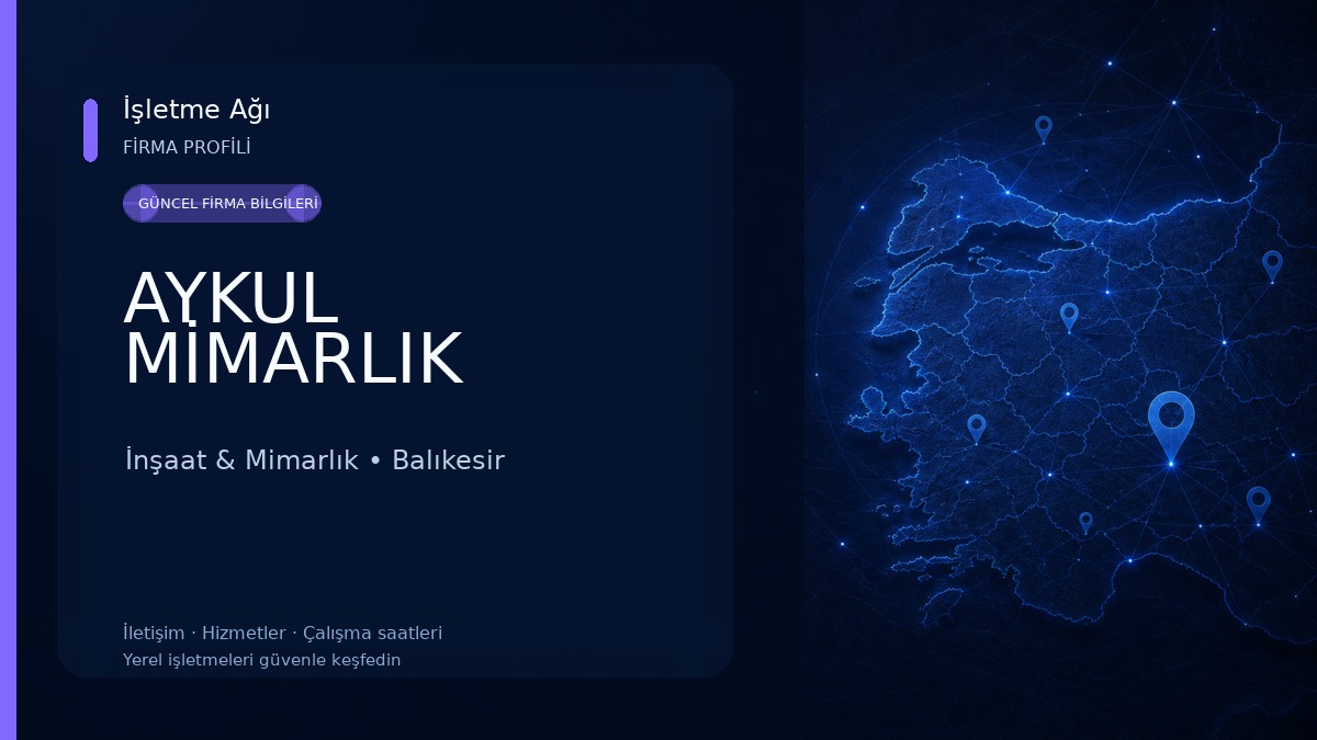 AYKUL MİMARLIK İnşaat & Mimarlık