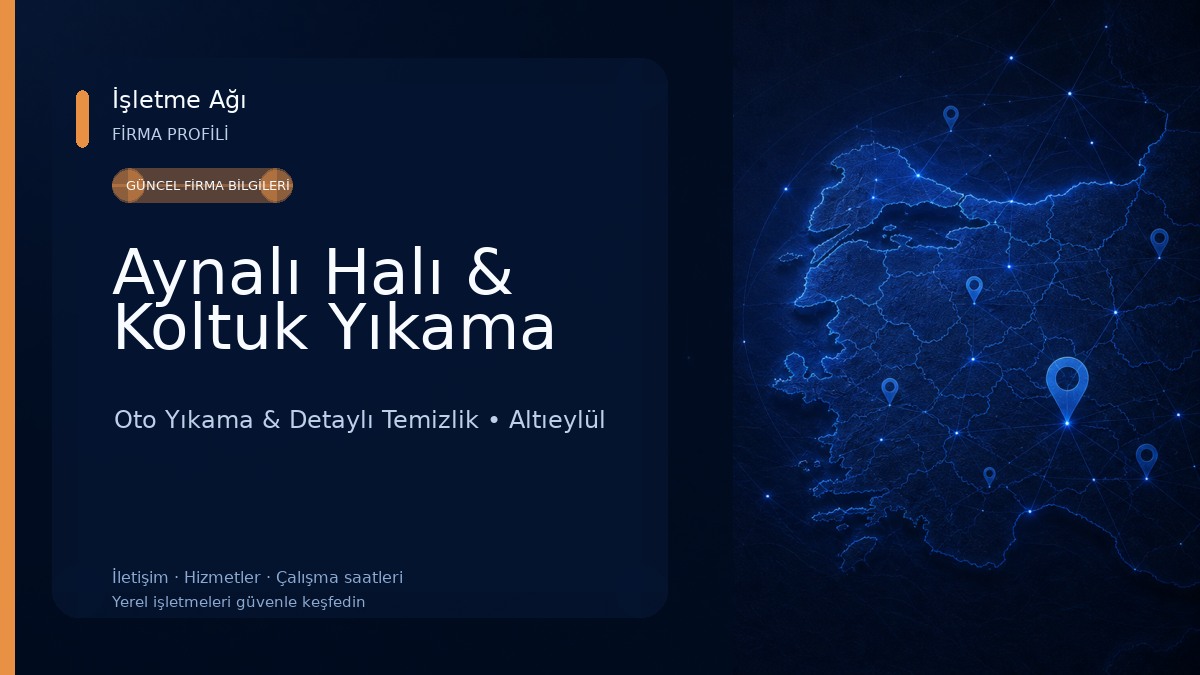 Aynalı Halı & Koltuk Yıkama