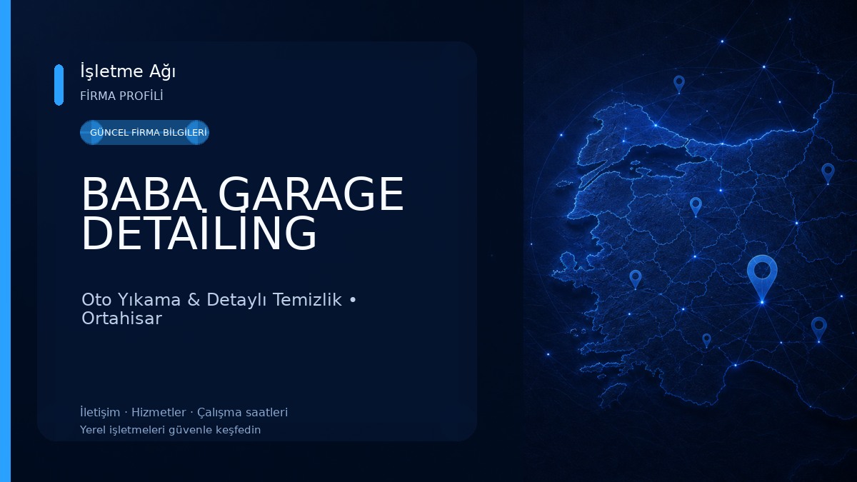 BABA GARAGE DETAİLİNG