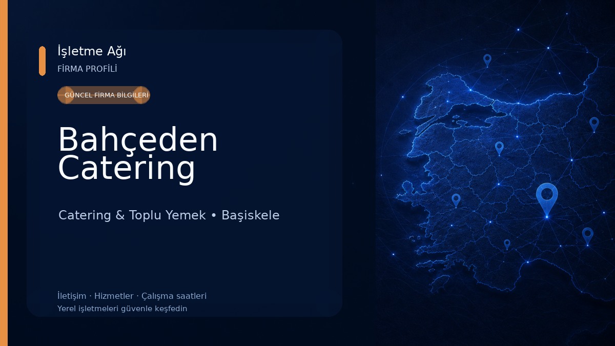 Bahçeden Catering