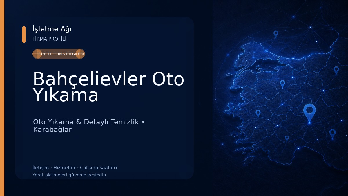 Bahçelievler Oto Yıkama Oto Yıkama & Detaylı Temizlik