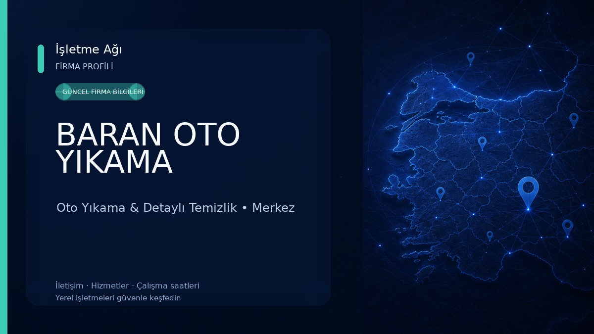 BARAN OTO YIKAMA Oto Yıkama & Detaylı Temizlik