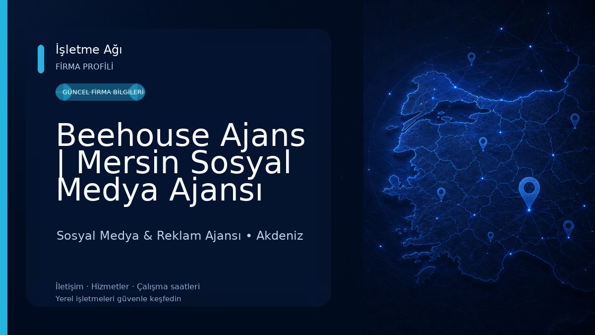 Beehouse Ajans | Mersin Sosyal Medya Ajansı