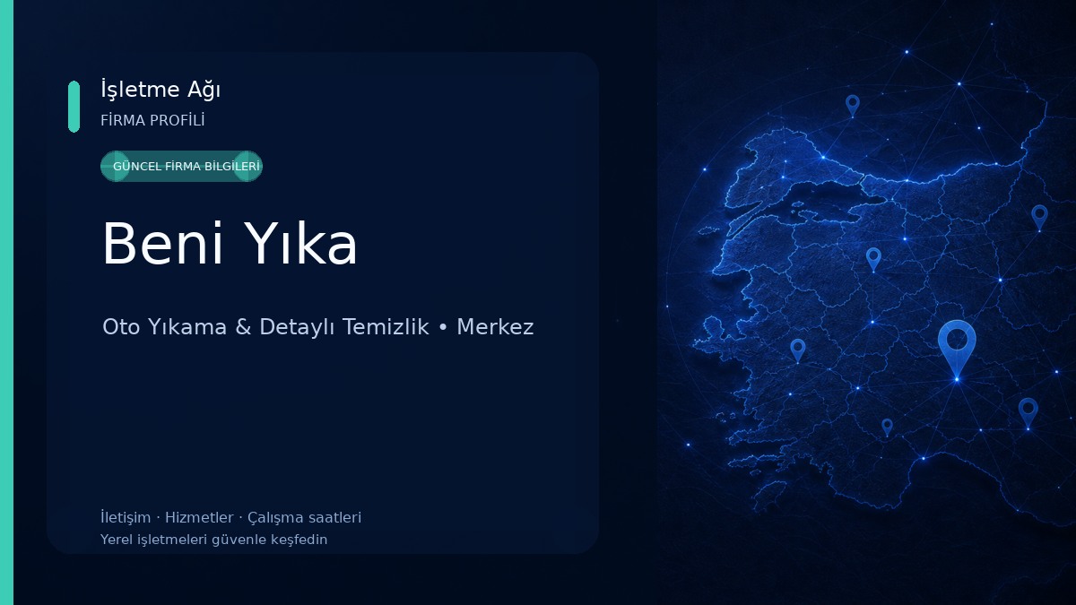 Beni Yıka Oto Yıkama & Detaylı Temizlik