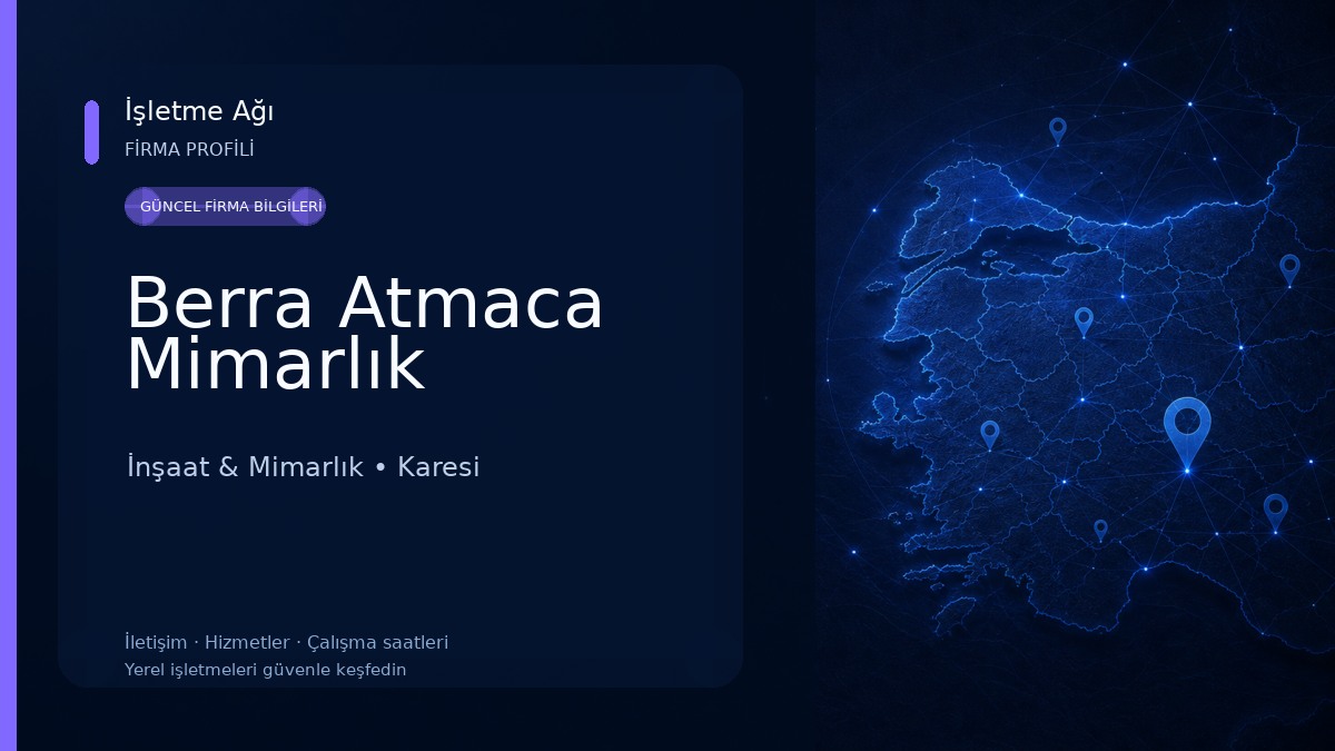 Berra Atmaca Mimarlık