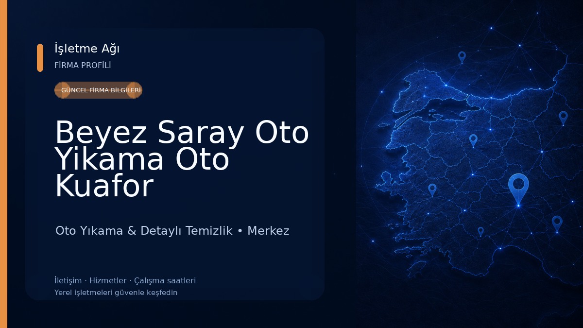 Beyez Saray Oto Yikama Oto Kuafor Oto Yıkama & Detaylı Temizlik