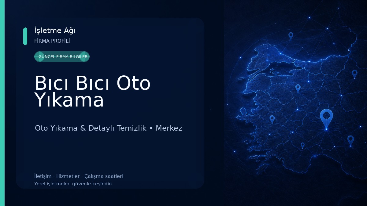 Bıcı Bıcı Oto Yıkama