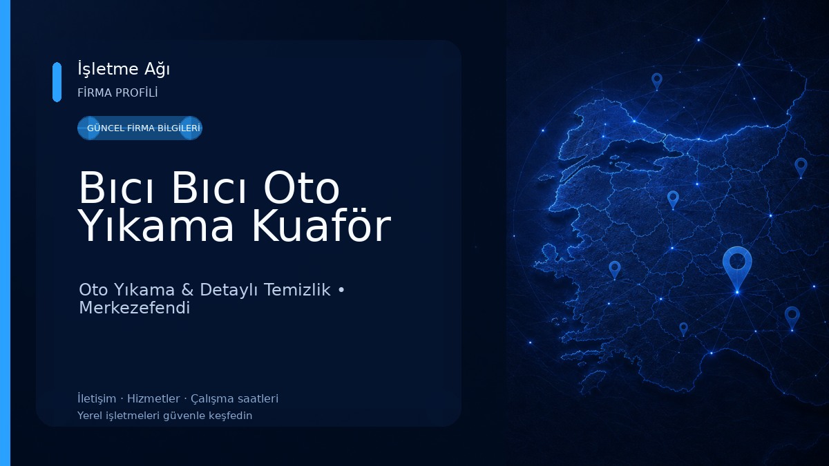 Bıcı Bıcı Oto Yıkama Kuaför
