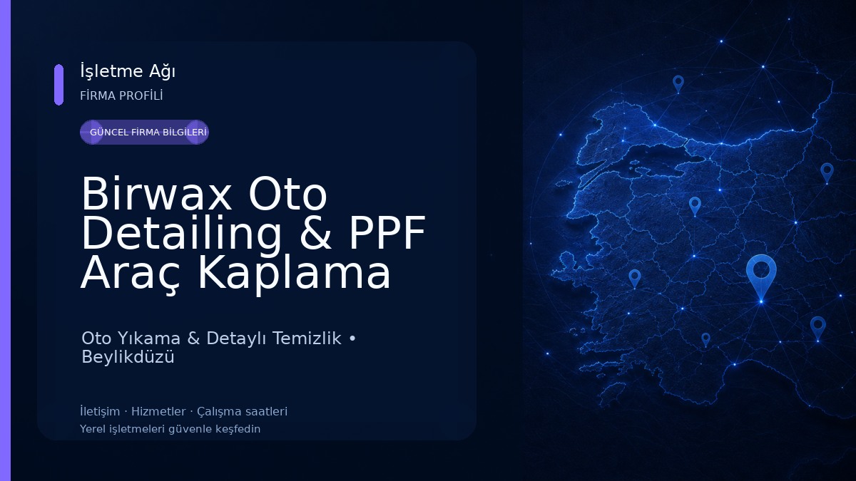 Birwax Oto Detailing & PPF Araç Kaplama