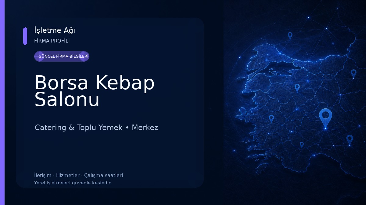 Borsa Kebap Salonu
