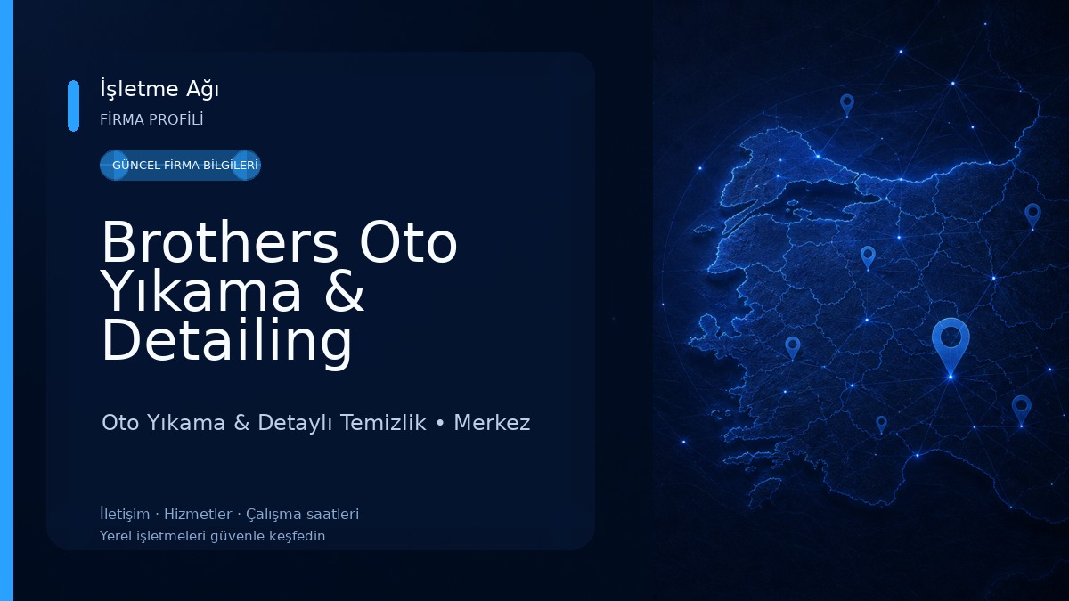 Brothers Oto Yıkama & Detailing