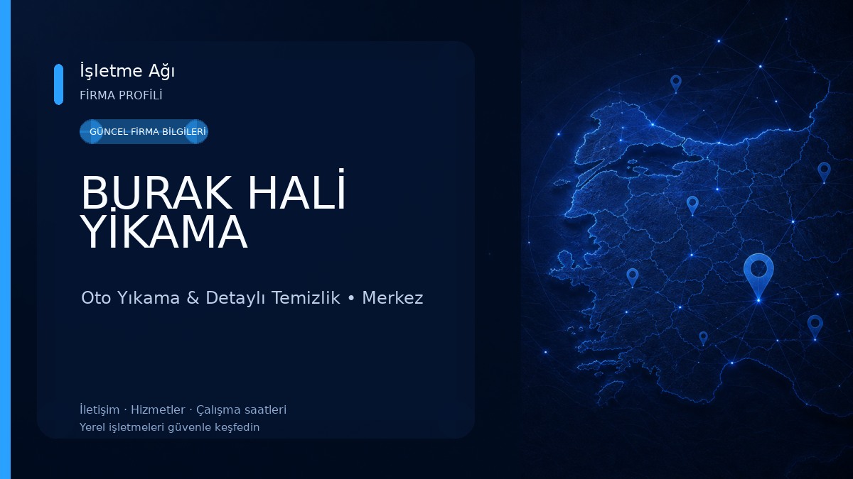 BURAK HALİ YİKAMA