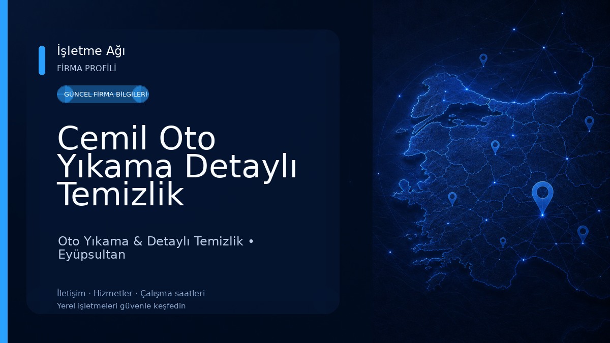 Cemil Oto Yıkama Detaylı Temizlik Oto Yıkama & Detaylı Temizlik