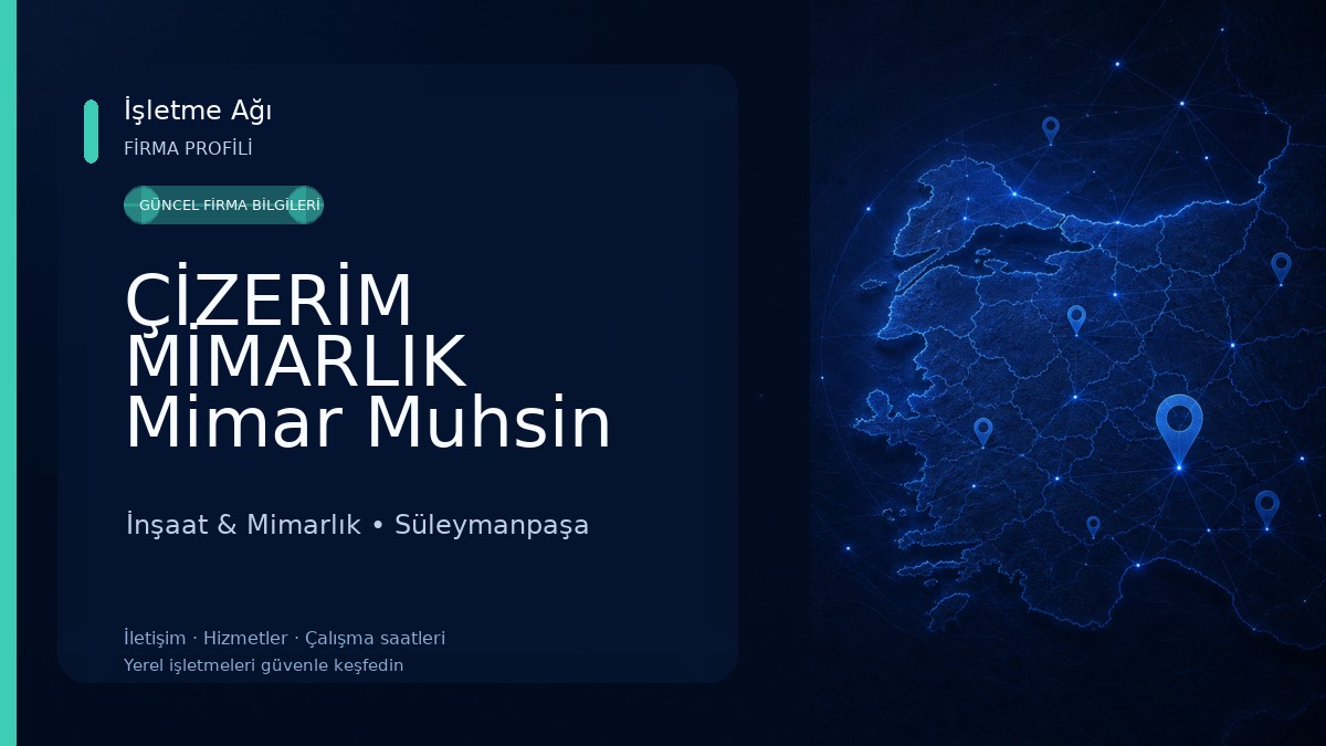 ÇİZERİM MİMARLIK Mimar Muhsin Barut