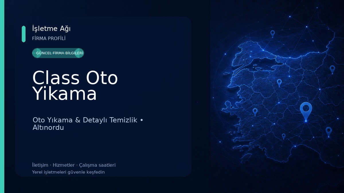Class Oto Yikama