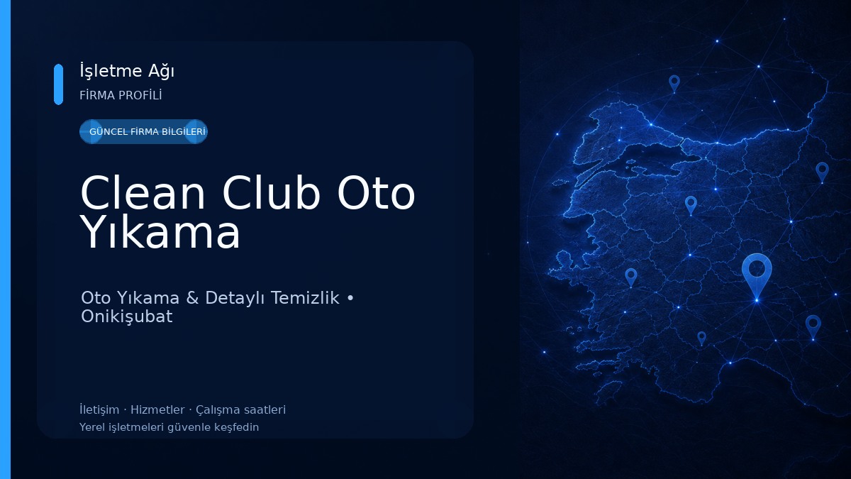 Clean Club Oto Yıkama