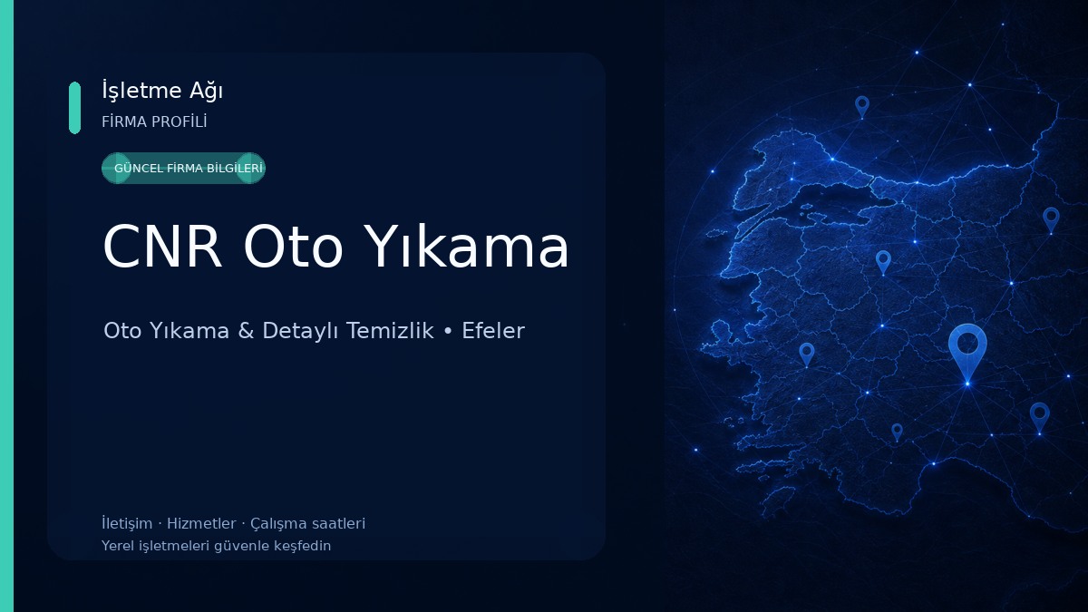 CNR Oto Yıkama Oto Yıkama & Detaylı Temizlik