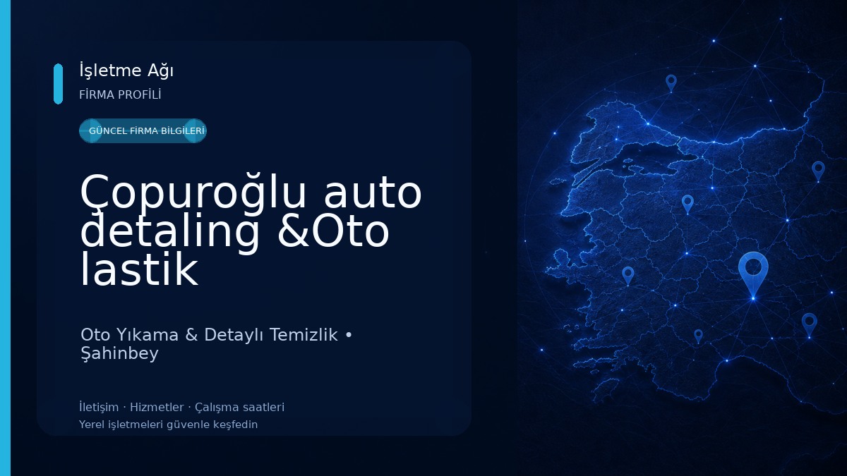 Çopuroğlu auto detaling &Oto lastik