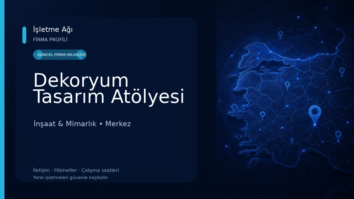 Dekoryum Tasarım Atölyesi İnşaat & Mimarlık