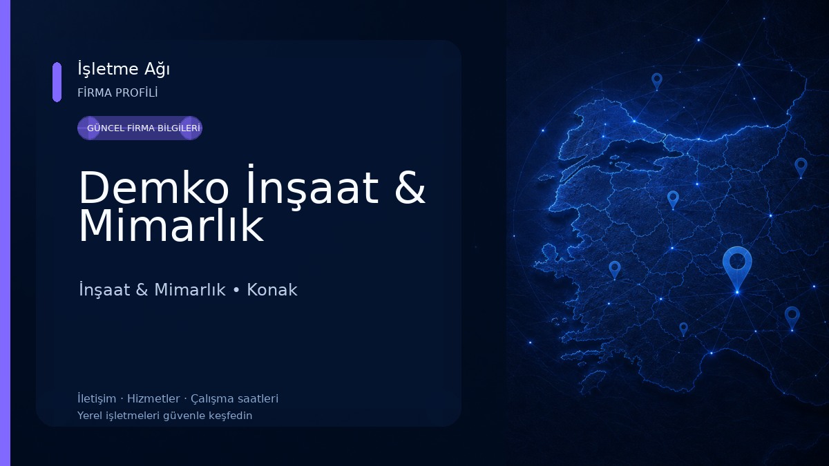 Demko İnşaat & Mimarlık İnşaat & Mimarlık