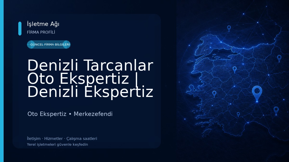 Denizli Tarcanlar Oto Ekspertiz | Denizli Ekspertiz | Denizli Oto Ekspertiz