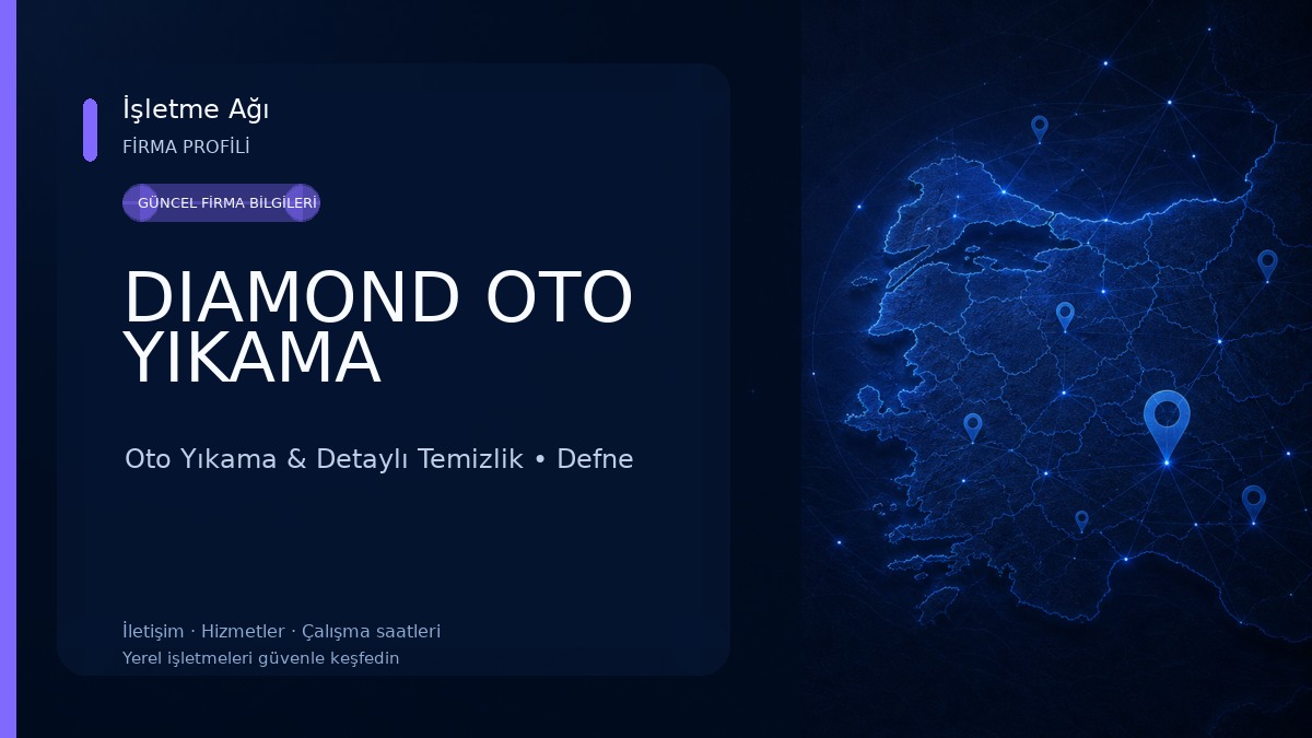 DIAMOND OTO YIKAMA Oto Yıkama & Detaylı Temizlik