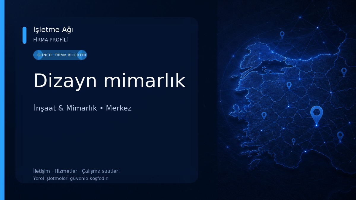 Dizayn mimarlık