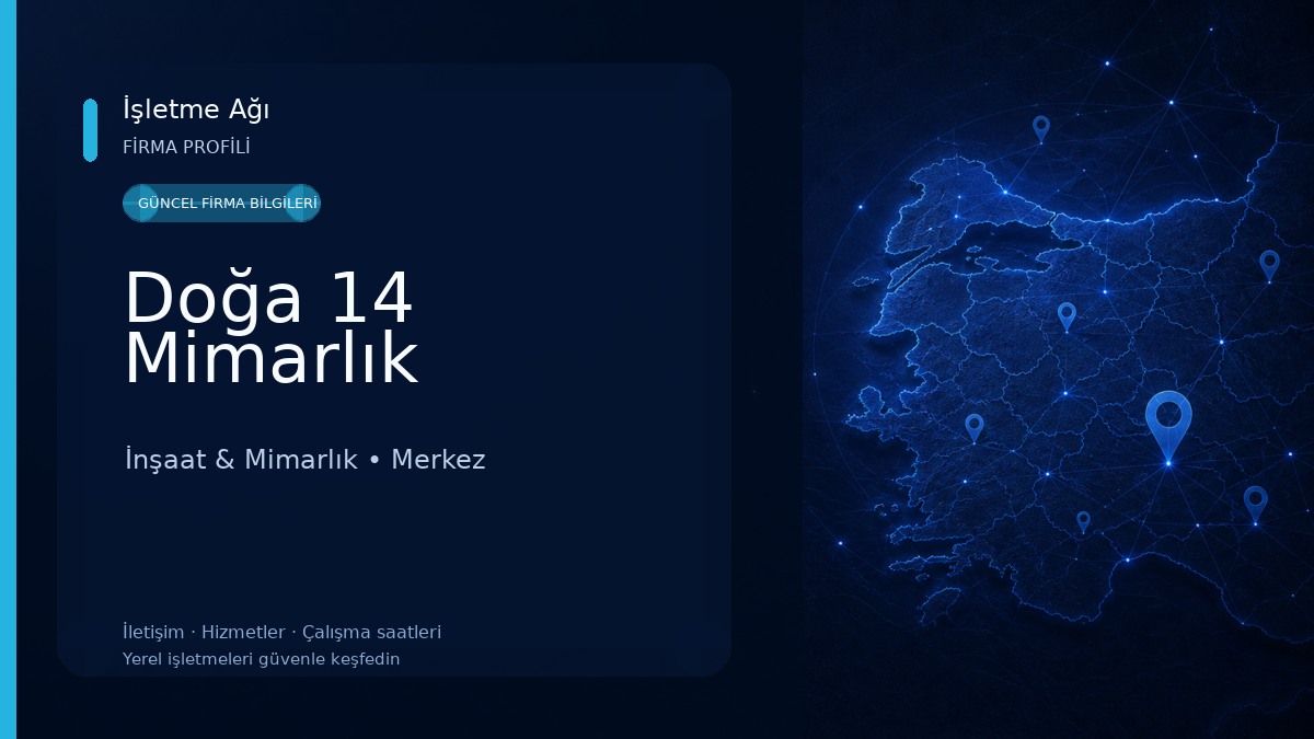 Doğa 14 Mimarlık İnşaat & Mimarlık