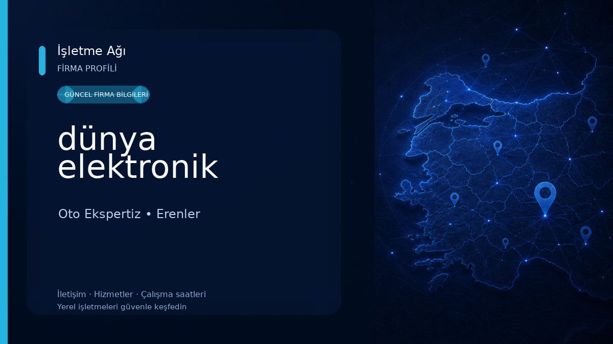 dünya elektronik