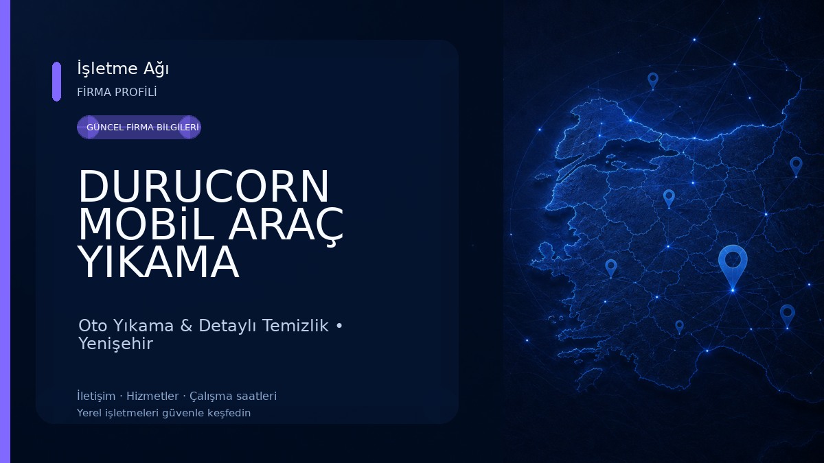 DURUCORN MOBiL ARAÇ YIKAMA Oto Yıkama & Detaylı Temizlik