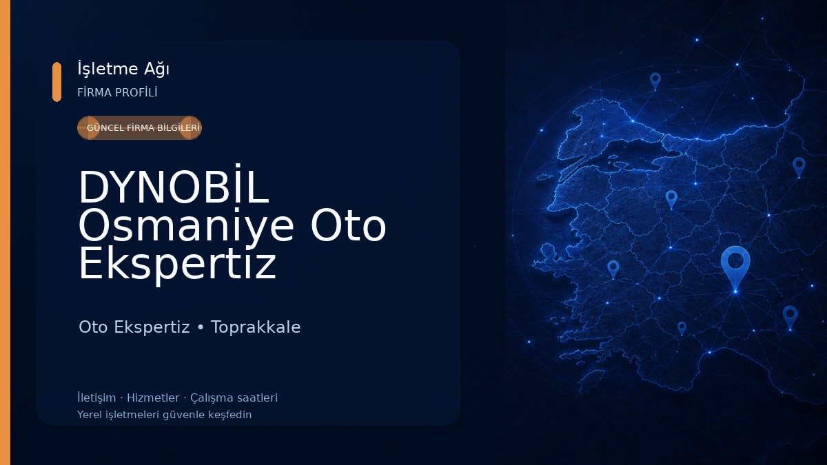 DYNOBİL Osmaniye Oto Ekspertiz Oto Ekspertiz