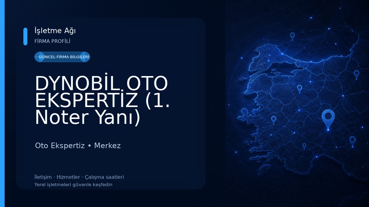 DYNOBİL OTO EKSPERTİZ (1. Noter Yanı) Sivas