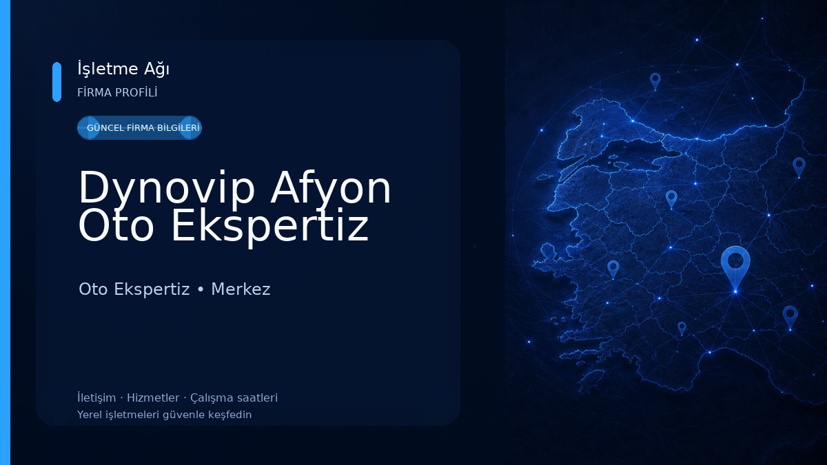Dynovip Afyon Oto Ekspertiz Oto Ekspertiz