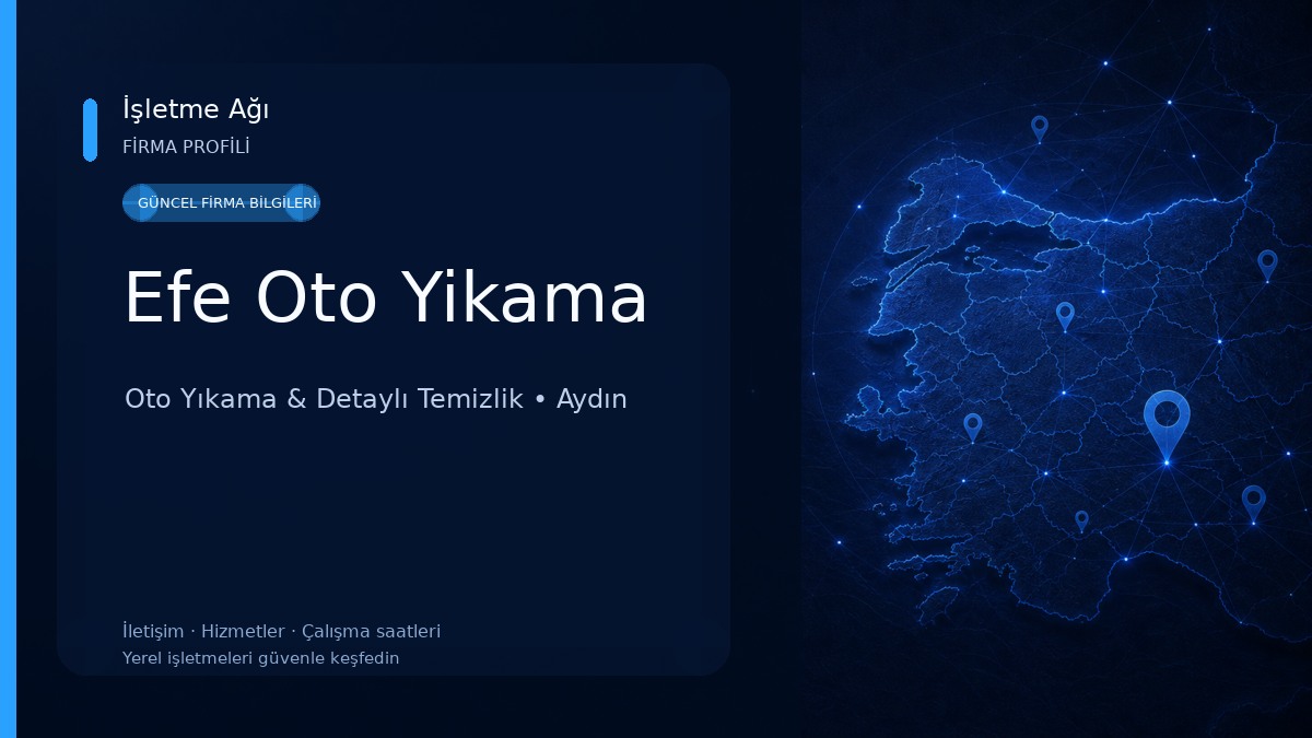 Efe Oto Yikama
