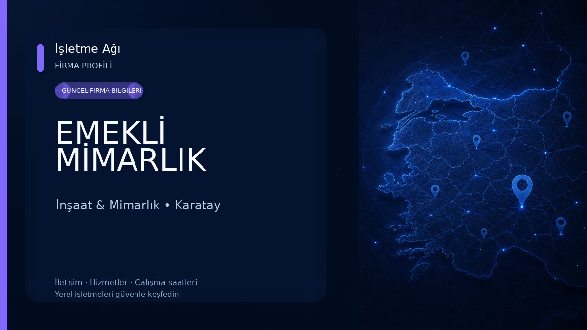 EMEKLİ MİMARLIK