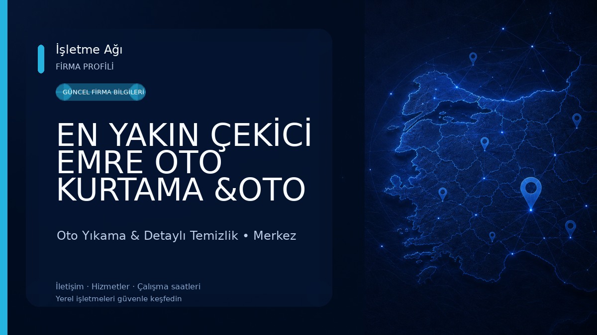 EN YAKIN ÇEKİCİ EMRE OTO KURTAMA &OTO YIKAMA GELİN ARABASI SÜLEME YOL YARDIM