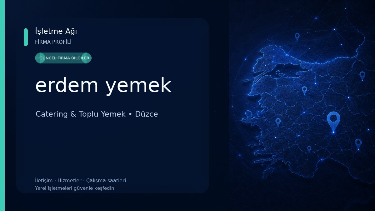 erdem yemek