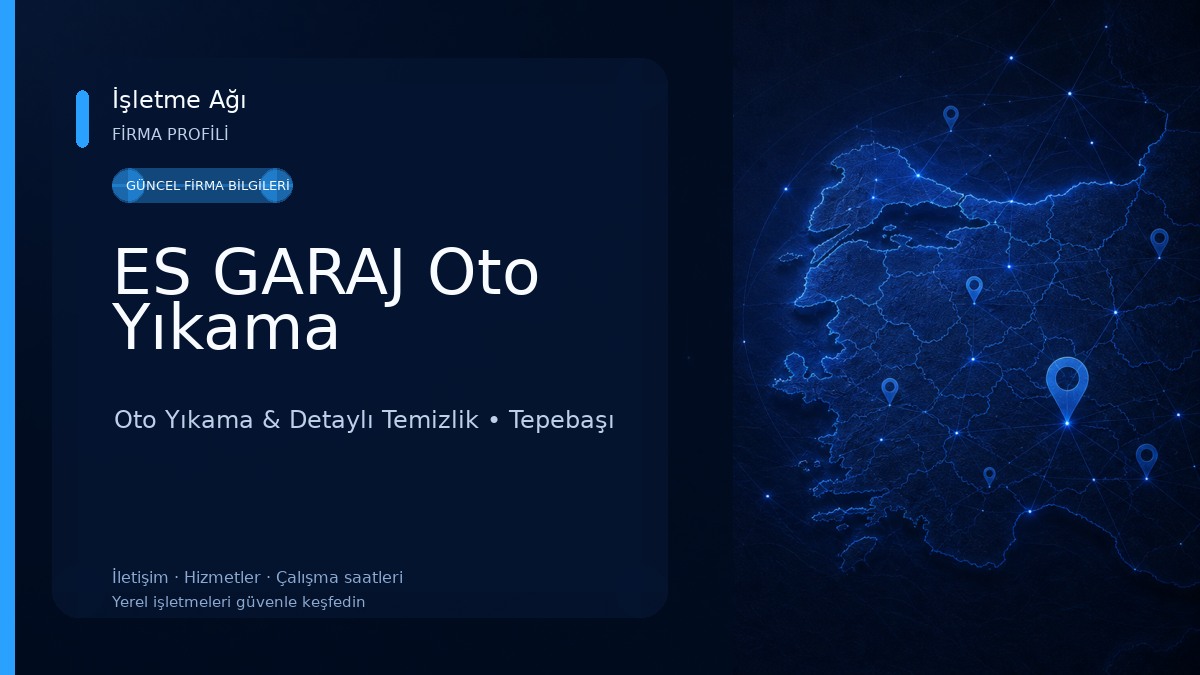 ES GARAJ Oto Yıkama
